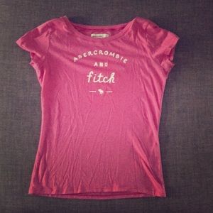 Hot Pink Abercrombie T-Shirt